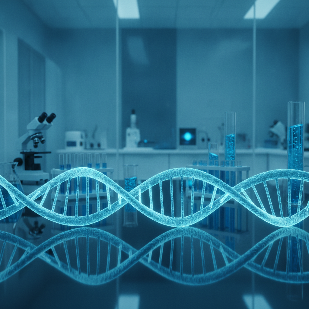 DNA-Analyse für einen Vaterschaftstest vor der Geburt